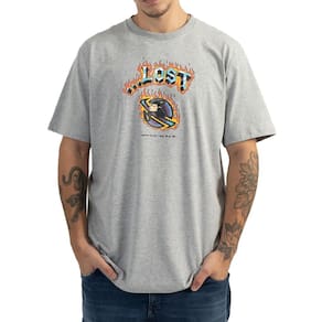 Camiseta Lost Flames SM25 Masculina Mescla Médio