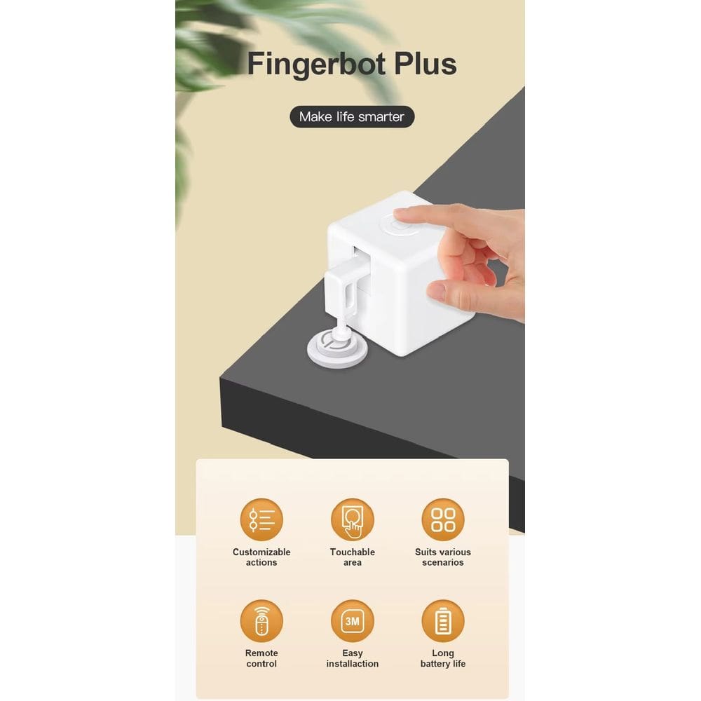 Fingerbot - robô inteligente + Gateway BLE