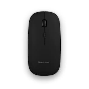 Mouse Sem Fio 2.4GHZ Recarregável 1600DPI USB 4 Botões Multi