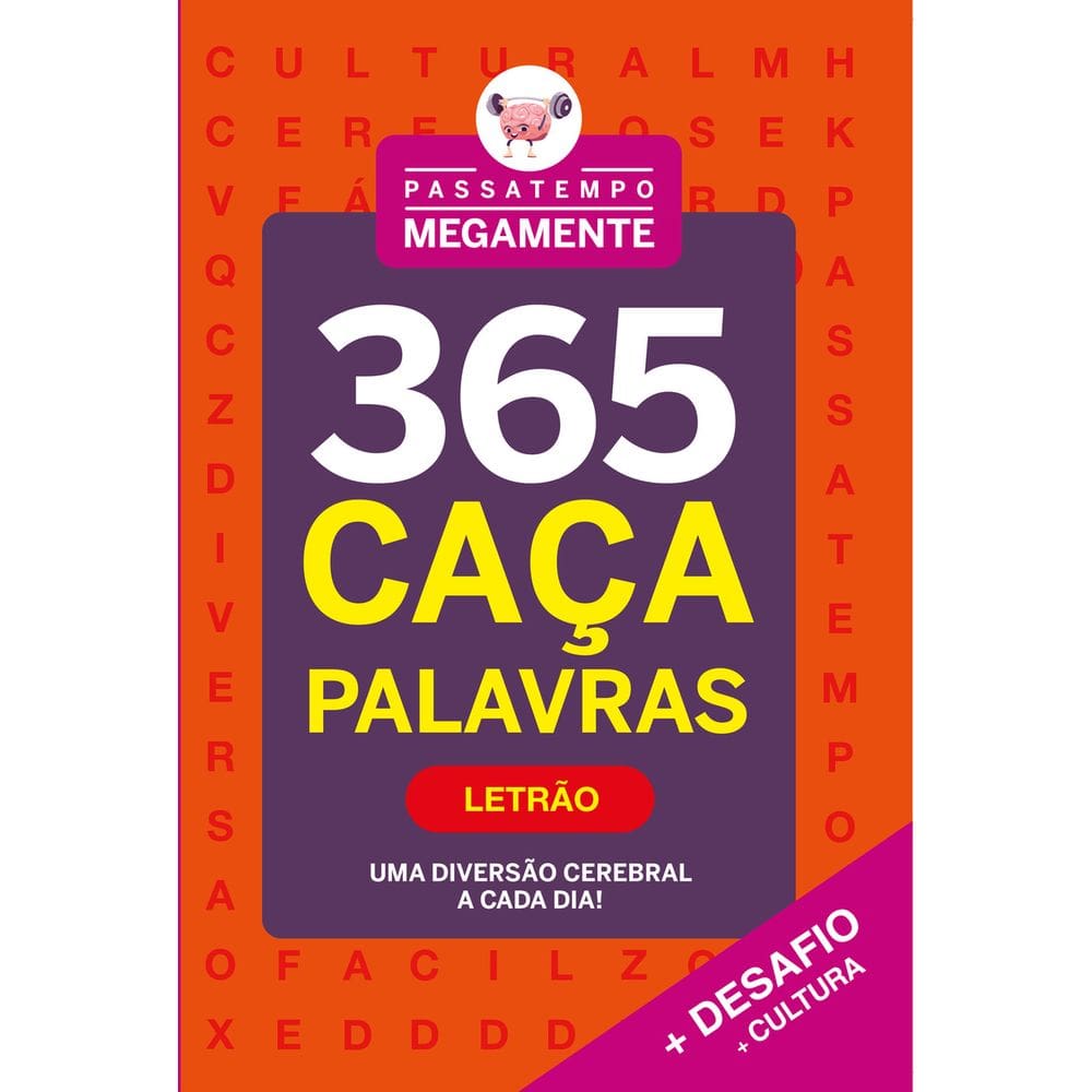 Passatempo Megamente 365 Caça-Palavras