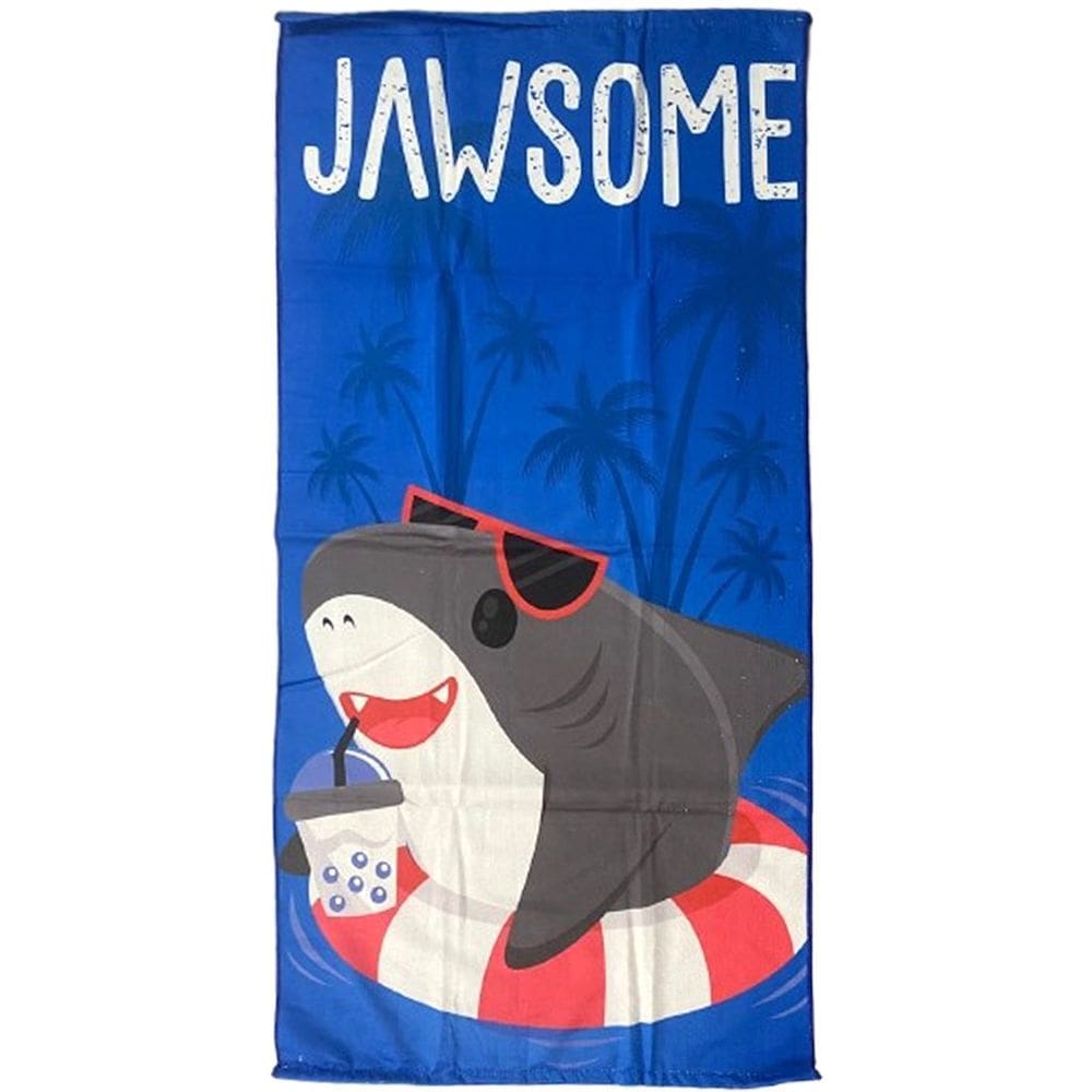 Toalha de Praia Infantil Summer Microfibra Anti Areia 60x110cm