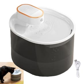 Bebedouro Fonte de Agua Cao Gato Pet Cachorro Animal de Estimaçao Sensor Presença Movimento Reservatorio 3 Litros USB Bateria Recarregavel