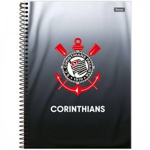 Caderno Univ. 1 Matéria 80 Folhas Corinthians Capa 5 Foroni