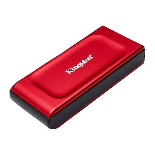 Imagem do produto SSD Externo Kingston XS1000 1TB - Vermelho em Ponto Frio