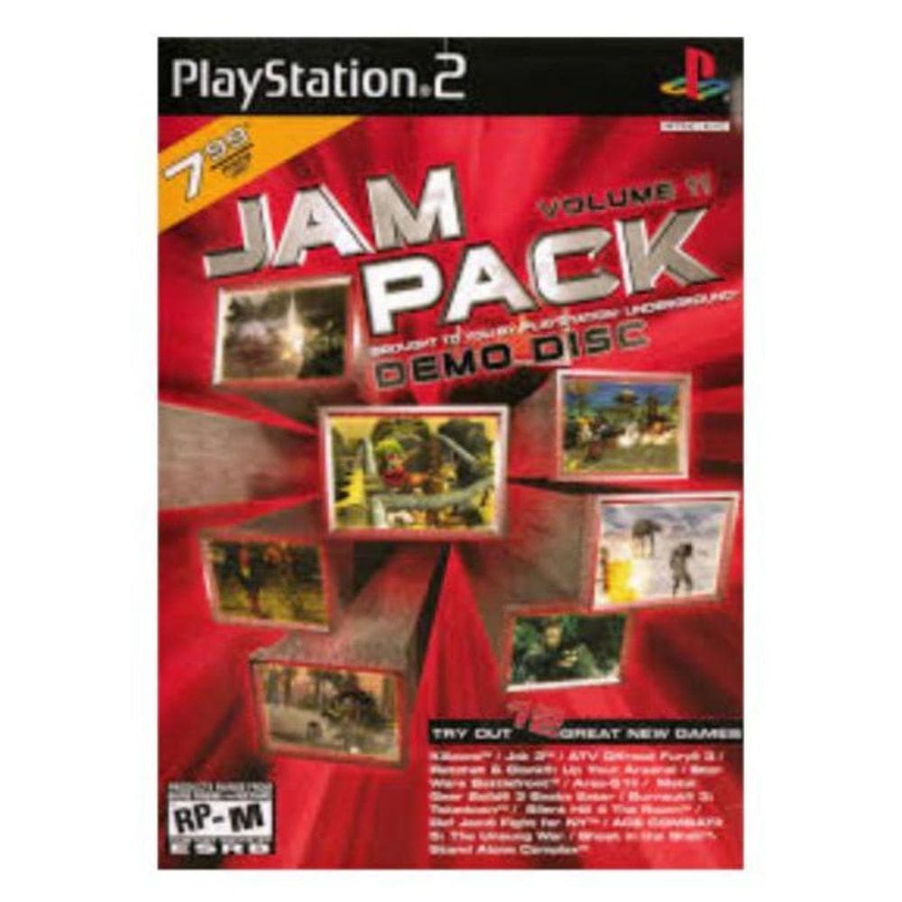 Jogo Jam Pack Demo Disc Volume 11 Ps2 Lacrado