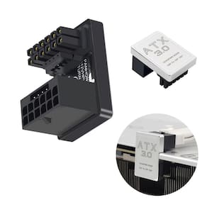 Adaptador Pcie 5.0 Placa De Video 180 Graus 12Vhpwr Para Rtx