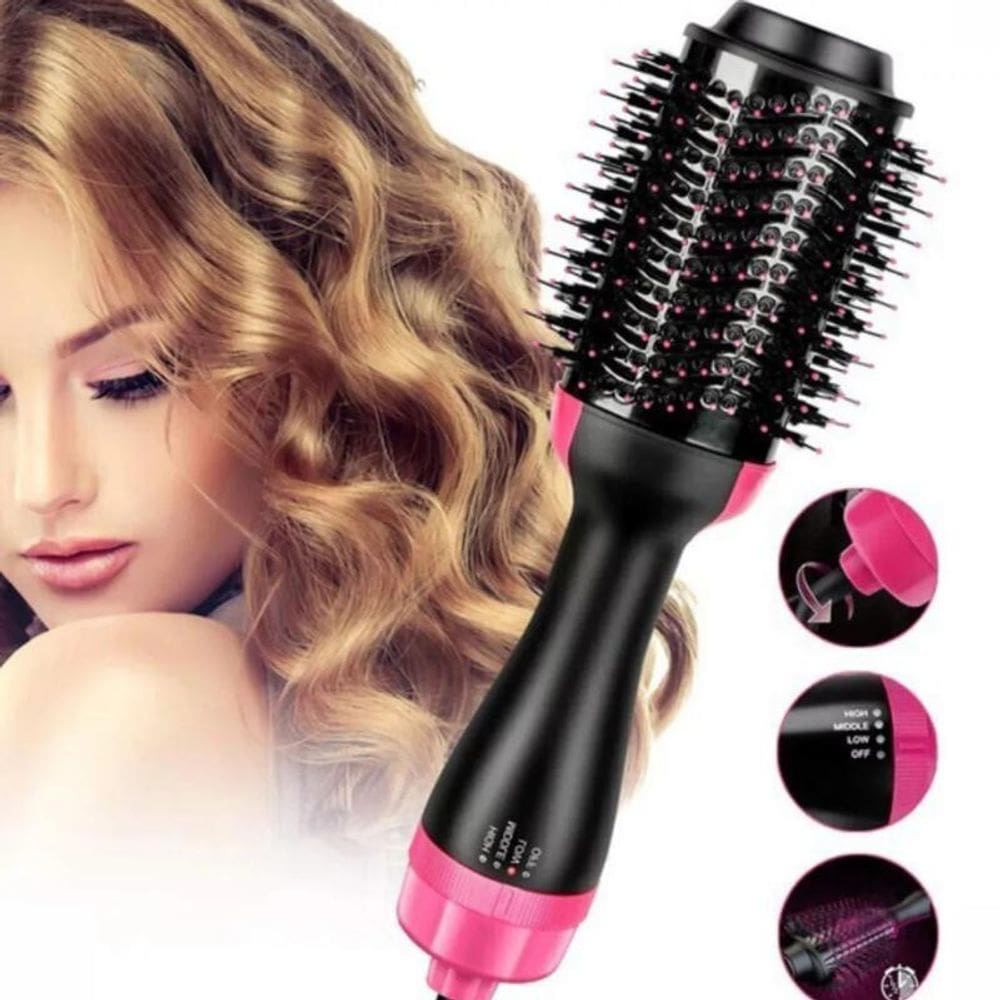 Escova Oval Secadora Modeladora Volumizadora 110V