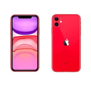 Usado: Iphone 11 128 GB Vermelho - Excelente
