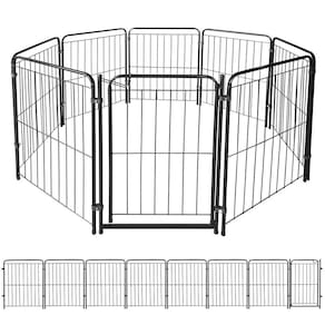 Cercado Cachorro Cães Pet Cercadinho 7 Módulos 82 Cm Altura