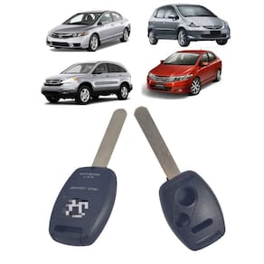 Capa Carcaça Chave Hon Civic Fit Crv City 2botoes 2007 2008 2009 2010 2011 2012 2013 2014 Oca