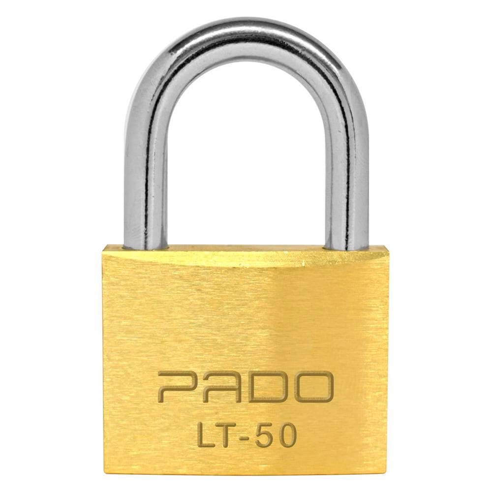 Cadeado em Latão Maciço de 50 MM com Chave - Pado LT-50