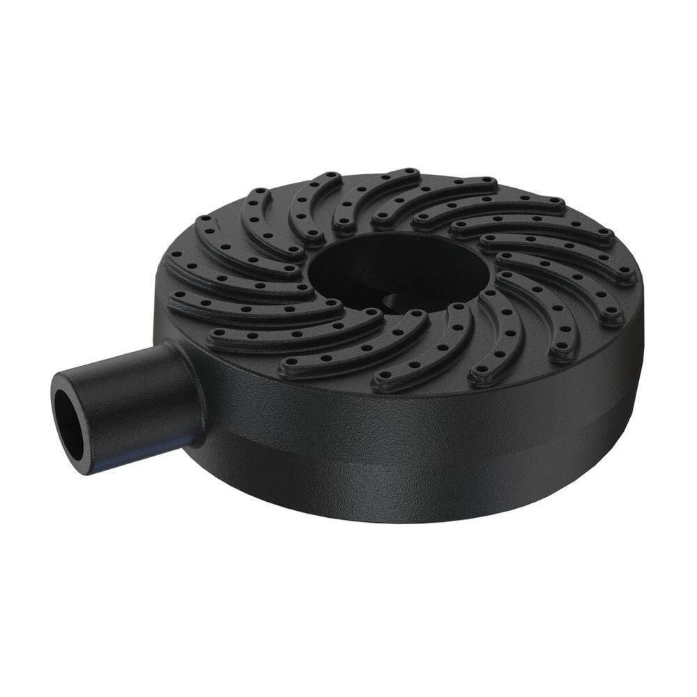 Queimador Alta Pressão Chuveiro Fogão Industrial Ferro 14cm