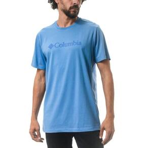 Camiseta Columbia Basic Logo II Branded Azul Masculino
