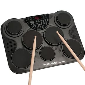 Bateria Eletrônica Portátil Revas Pb-350 By Roland C/ Fonte
