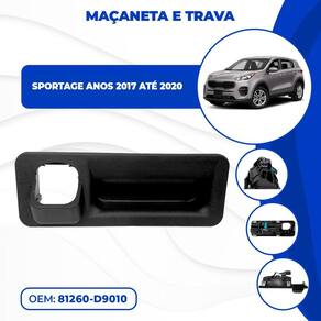 Maçaneta Botão Trava Porta Mala Sportage