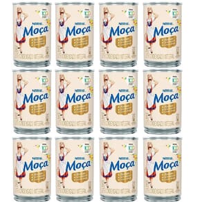 Kit 12 Leite Condensado Nestle Moca 395Gr Lata