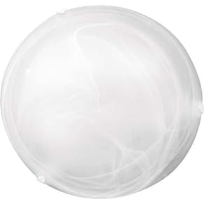 Luminária Plafon Taschibra Redendo Laguna 30Cm Vidro Murano