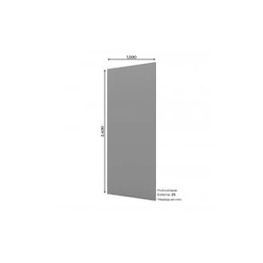 Multiuso De Cozinha Painel De Edição P- Fechamento Americana 240x100x2,5cm Branco - Henn