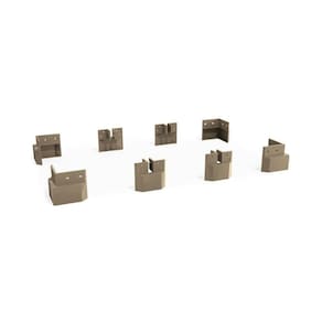 Multiuso De Cozinha Kit 8 Pés Pvc B110 Nogal - Kappesberg
