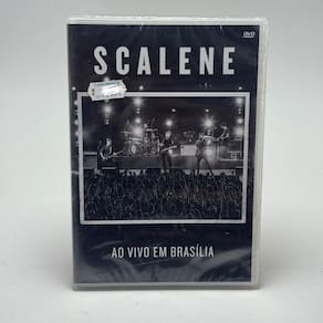 Dvd Scalene - Ao Viv o em Brasília
