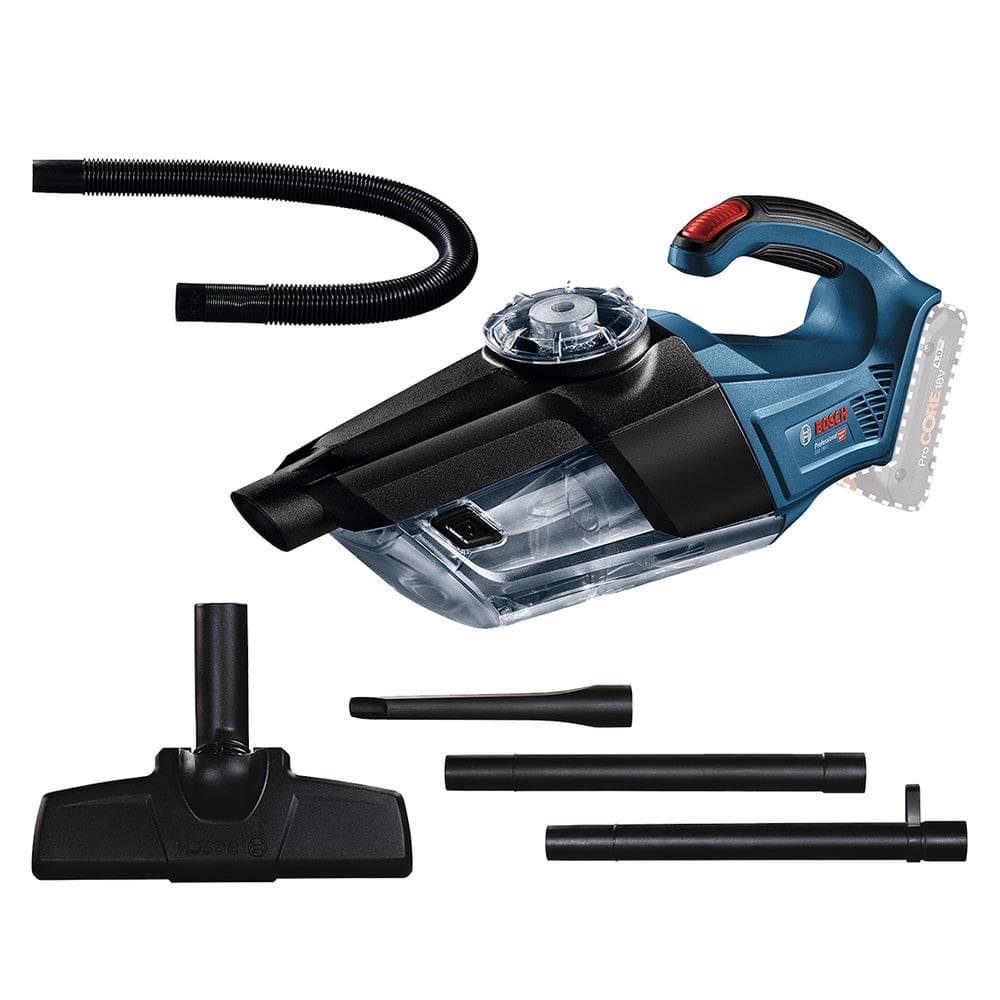 Aspirador Pó Bateria Bosch 18v Ergonômico Alta Velocidade Aspiração a Seco
