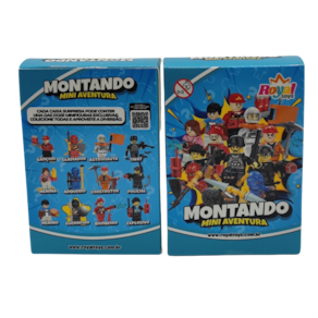 Montando Mini Aventura - Lego (Caixa com 24 Unidades)