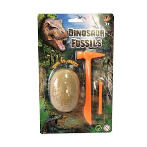 Fóssil Brilha Ovo de Dinossauro Surpresa com Kit para Abrir