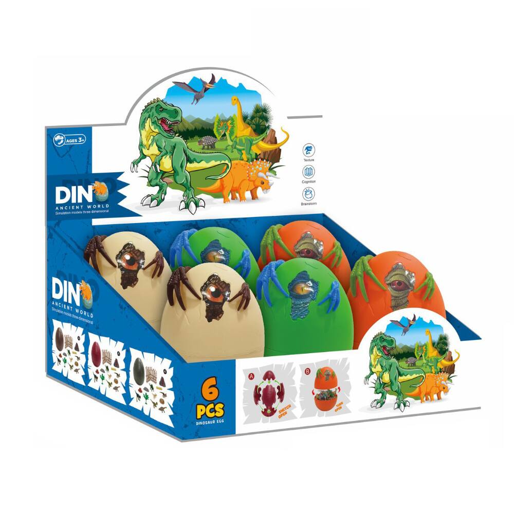 Dino Surpresa 2 Caixa com 6 Unidades de Dinossauros Surpresa
