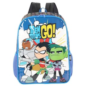 Mochila Jovens Titans Escolar Infantil De Alças Is41251Tg-Az