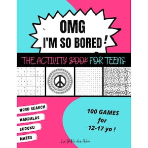 Livro de atividades OMG, estou tão entediado! para adolescentes de 12 a 17 anos