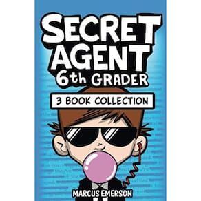 Coleção de livros Secret Agent 6th Grader Books 1-3