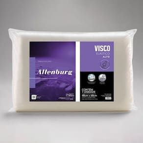 Travesseiro Viscoelástico Alto Altenburg 48cm x 68cm