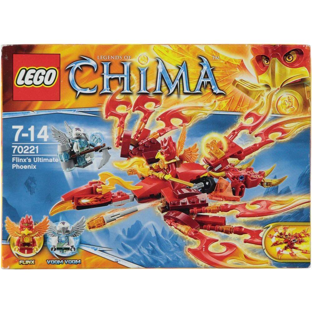 Conjunto de construção Lego Chima 70221 Flinx Ultimate Phoenix