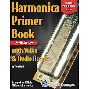 Book Harmonica Primer para iniciantes com acesso a vídeo e áudio