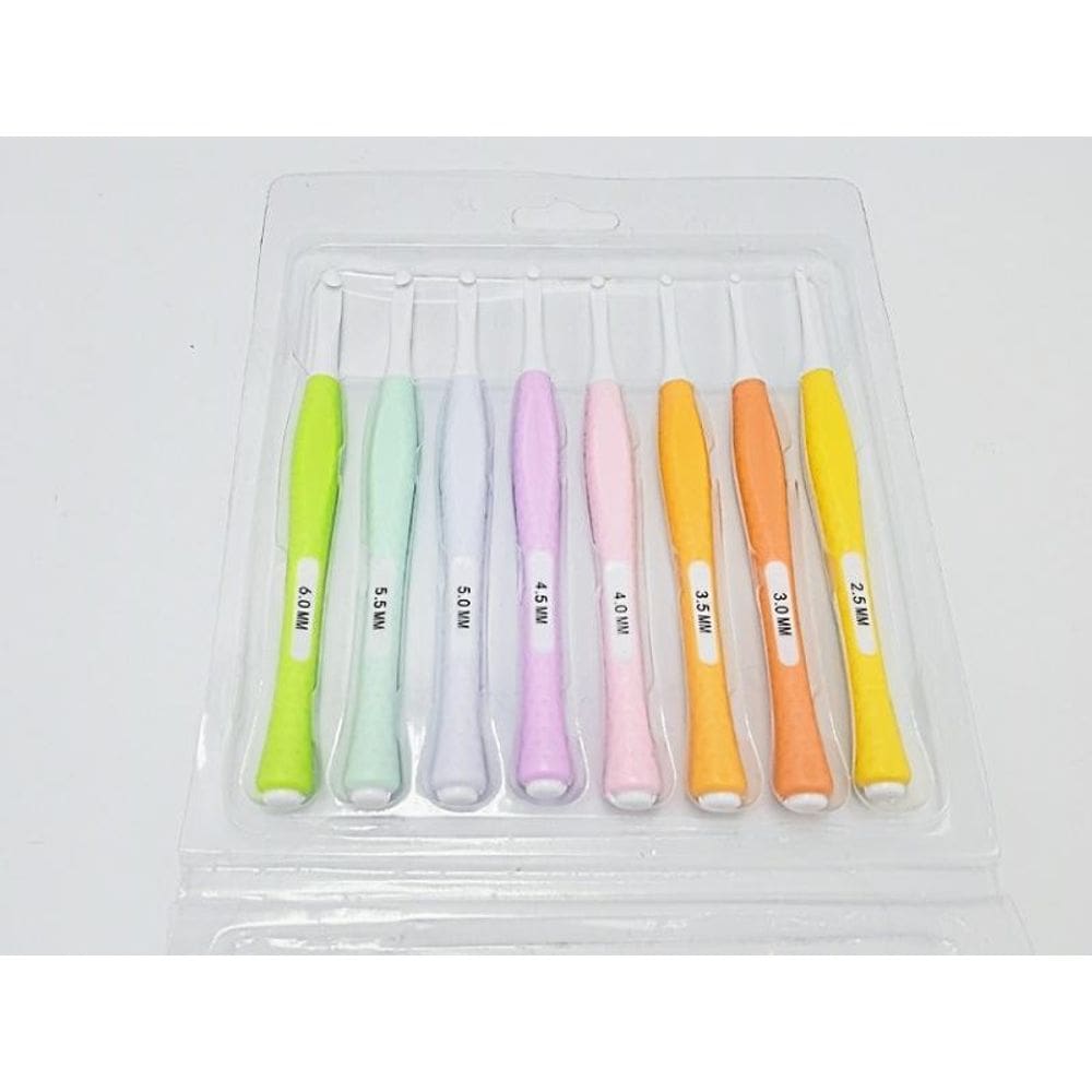 Agulha para Crochê Cabo Plástico Crochet Hook-01 - Sun Special