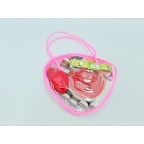 Kit de Costura Portátil OK-037 Rosa - Okachi