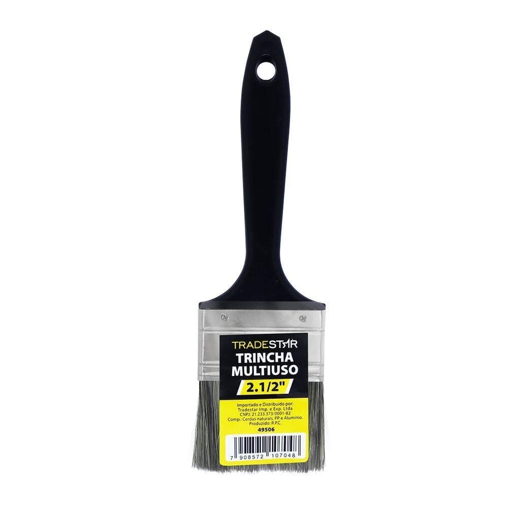 Pincel Trincha Para Pintura Acabamentos Tradestar 2.1/2