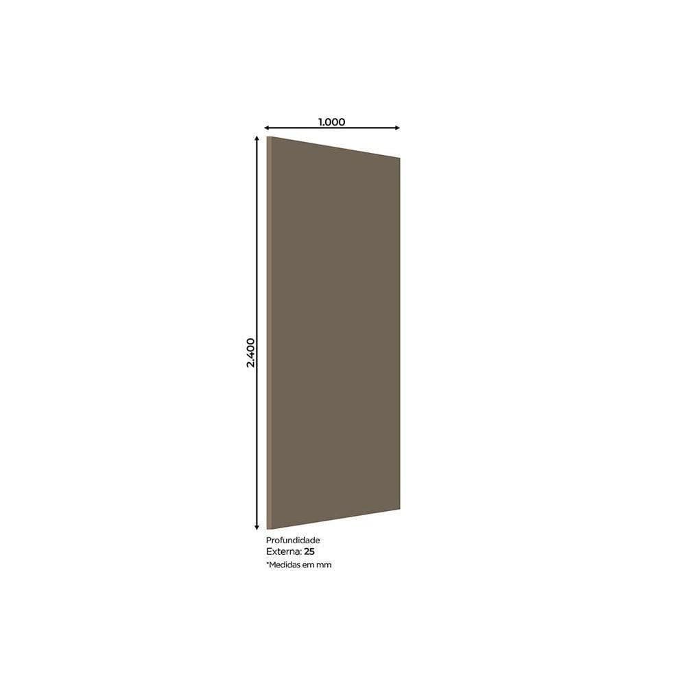 Multiuso De Cozinha Painel De Edição P- Fechamento Connect 240x100x2,5cm Off White - Henn