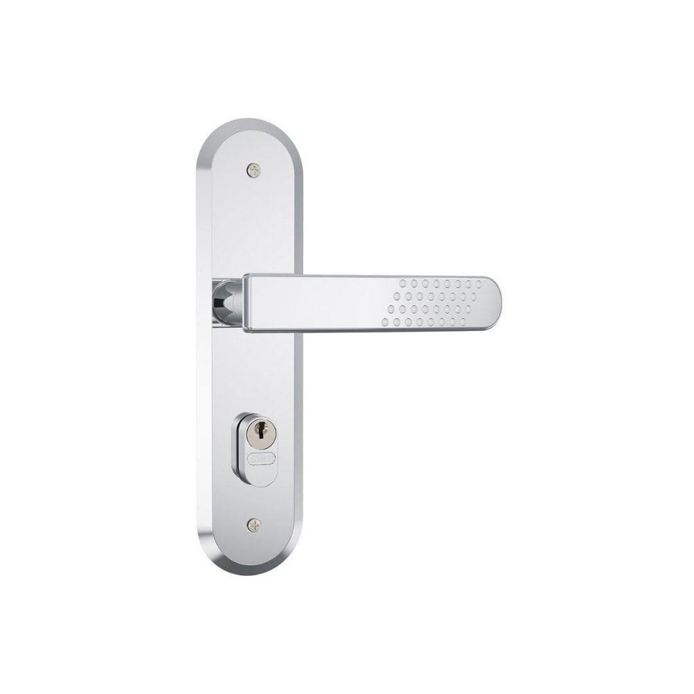 Fechadura De Porta Stam Gorge 1800/21 Externa Inox Cromado