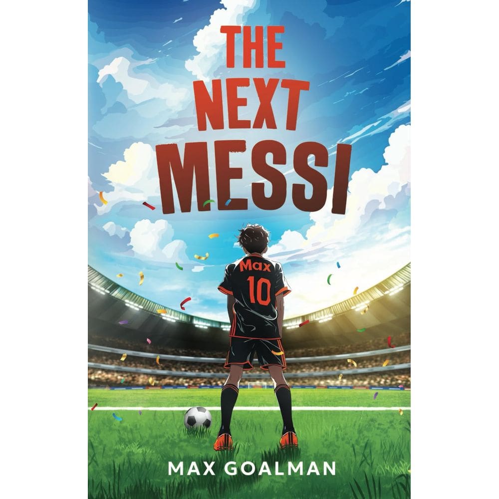Livro publicado de forma independente The Next Messi Soccer Kids 8-12