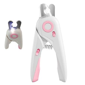 Cortador de Unha Pet Cao Gato Cachorro Lanterna Led Lixa de Unha Resistente Eficiente Confortavel Seguro