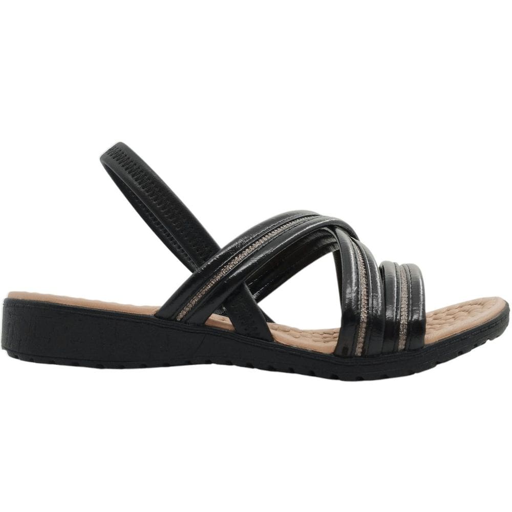 Sandália Feminina Casual Dia a Dia Passeio Trabalho Ultra Conforto Palmilha Massageadora Campesí CP502