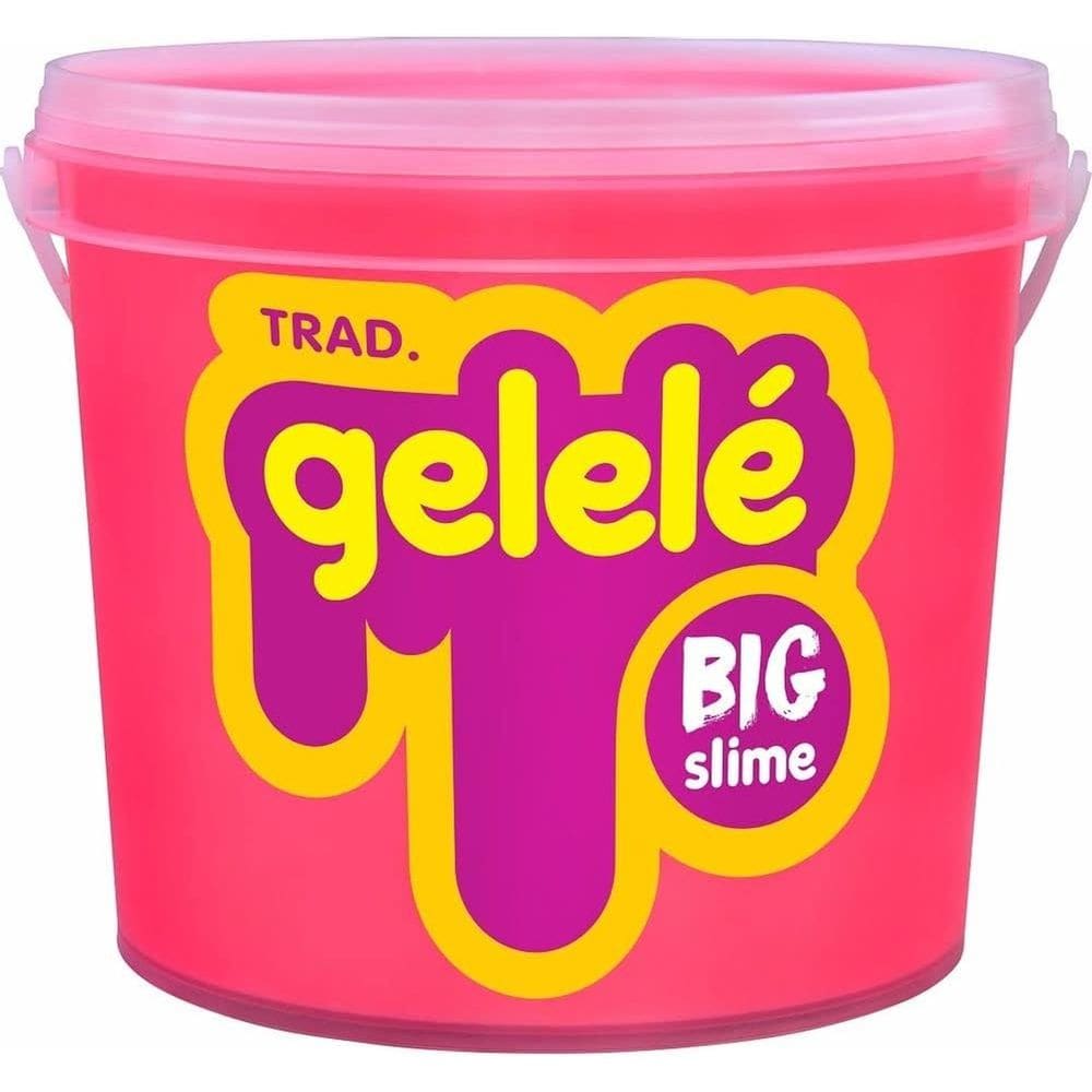 Slime Gelele Big Slime Balde Tradicional 1,5kg