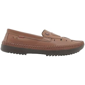 Sapato Masculino Mocassim Casual Social Dia a Dia Passeio Trabalho em Couro Free Way LoganX-2