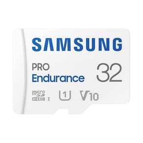 Cartão de memória SAMSUNG PRO Endurance 32GB microSDXC com adaptador