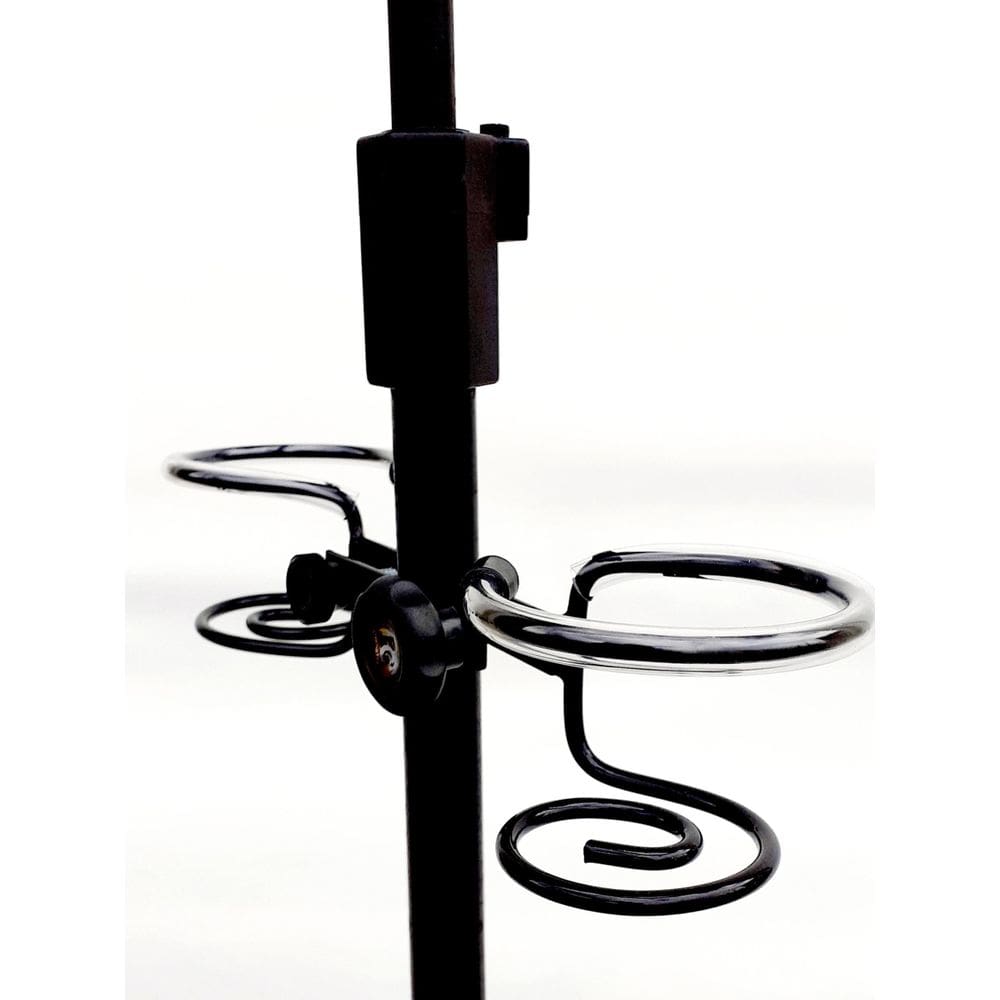 Suporte Duplo De Líquidos Para Pedestal Preto