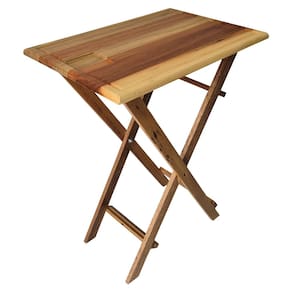 Mesa Churrasco Dobrável 60x42 Tábua Carne Madeira Artesanal