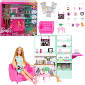 Boneca Barbie Loja de Chá e Cuidados Pessoais HKT94