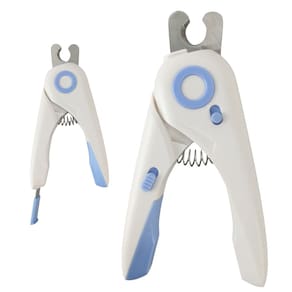 Cortador de Unha Cao Gato Pet Cachorro Lanterna Led Lixa de Unha Alicate Eficiente Resistente Animal de Estimaçao Seguro