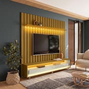 Painel para TV até 70 polegadas Alanis com LED Cedro